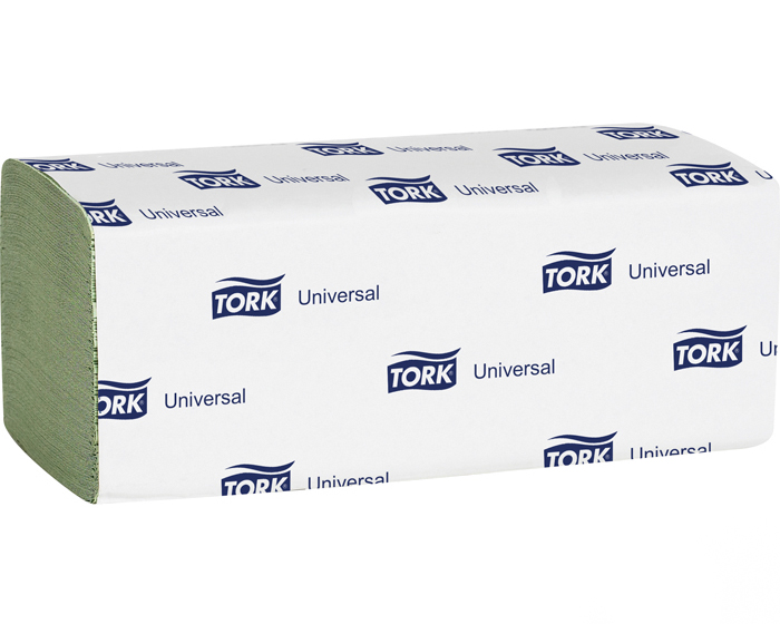 Prosoape din hartie pliate verzi 23 x 25 cm 1 strat tork 200 buc / pachet